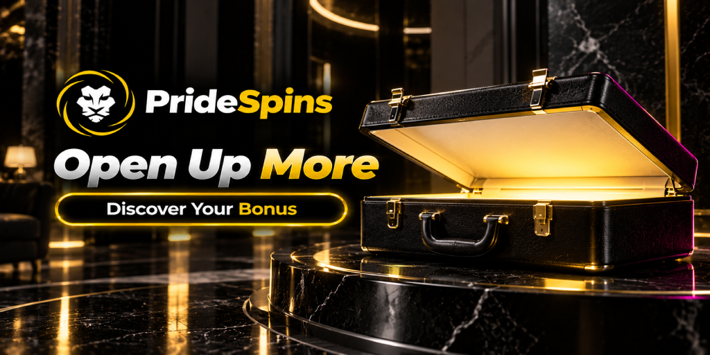 PrideSpins slots and table games
